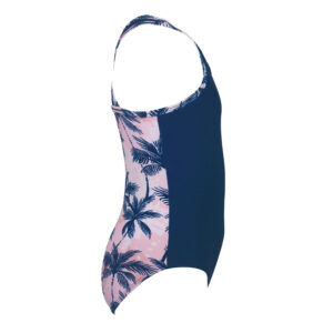 Tropical Pink Girls Gymnastics workout leotard